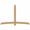Ekena Millwork Bellingham Timber Gable Bracket, Western Red Cedar, 96"W x 64"H x 1 1/2"D x 5 1/2"F, 16/12 Pitch GBW096X64X0206BEL00SWR - alternate 1
